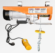 冠航微型电动葫芦模具车间高效吊运的物料